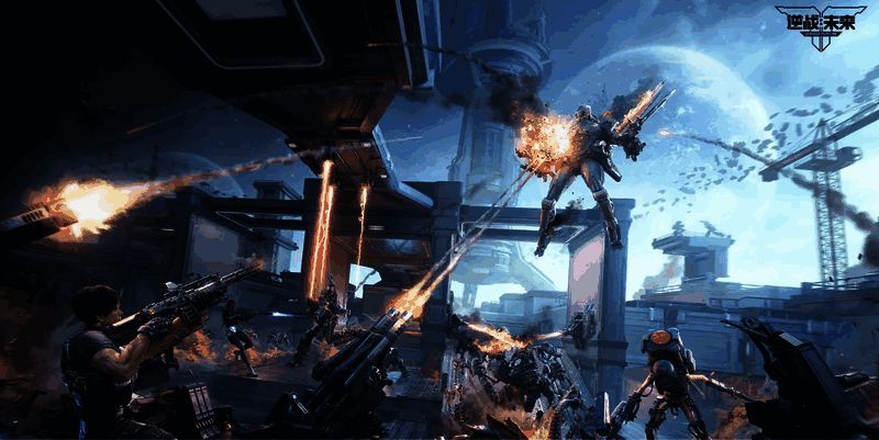 逆战未来赛季等级相关画面