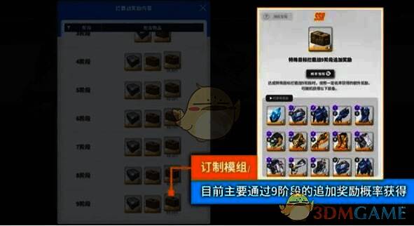 订制模组相关画面