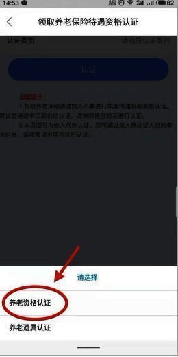 资格认证信息填写界面图 2