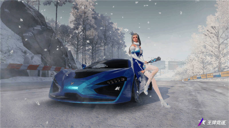 《王牌竞速》S12赛季雪魄琼花时装图