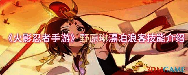 野原琳漂泊浪客宣传图