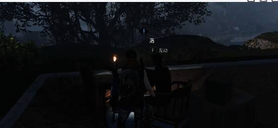 迈尔集市中与npc【洛】对话场景