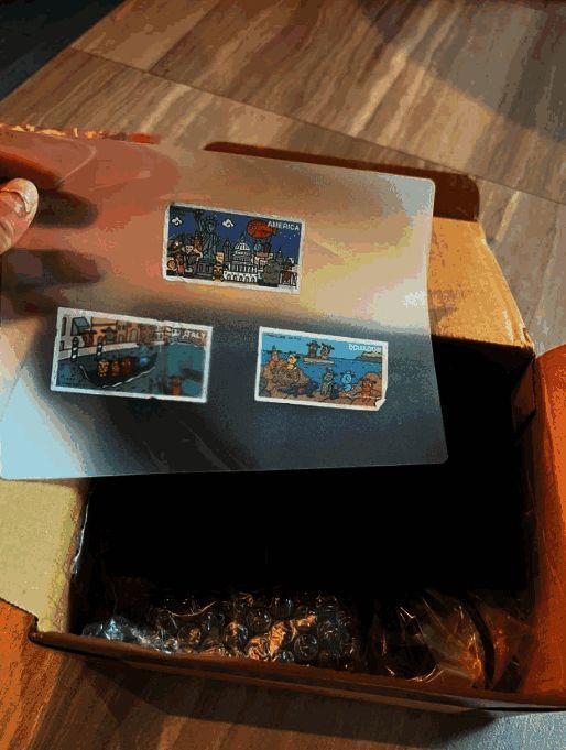 任天堂售后归还的贴纸图