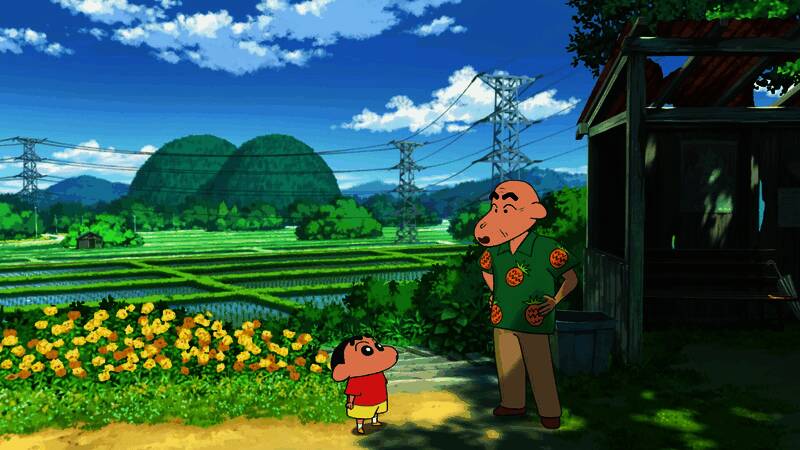 《蜡笔小新：煤炭镇的小白》游戏画面4