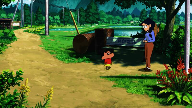 《蜡笔小新：煤炭镇的小白》游戏画面10