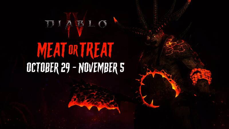 暗黑4万圣节活动相关宣传图