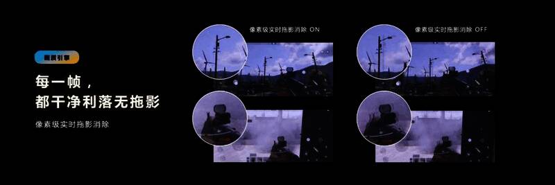 HyperEngine 6.0像素级实时拖影消除展示图片