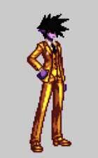 魔法师(男)的西装节特别金色装扮