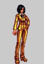 圣职者(女)的西装节特别金色装扮