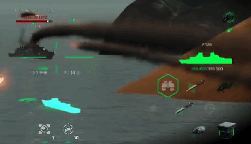 现代战舰f126战术运用相关图片