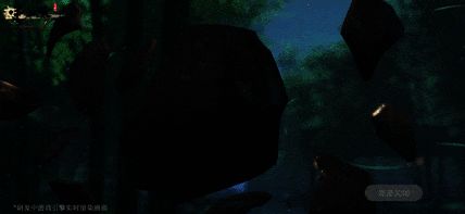 逆水寒手游光追下陶片反射效果动图