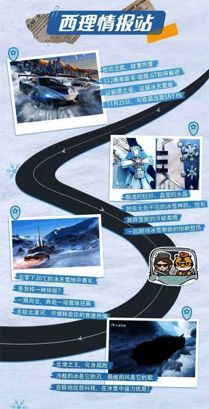 《王牌竞速》与漠河文旅联动相关场景图