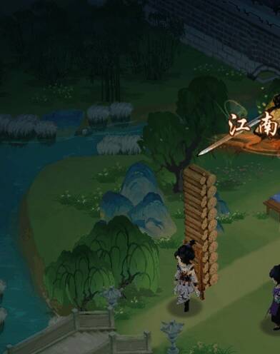 游戏中的玩家画面