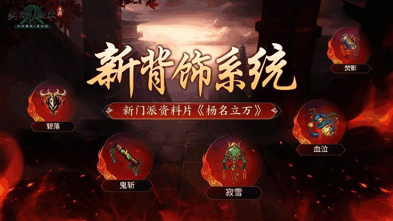 背饰系统多样背饰展示