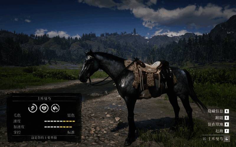荒野大镖客2土库曼马相关图片2