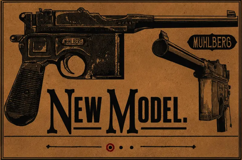 荒野大镖客2毛瑟手枪相关图片2