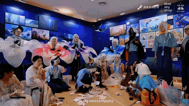 光之子自发庆生活动图片