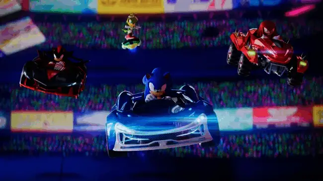 《索尼克赛车：交叉世界》可能的联动画面