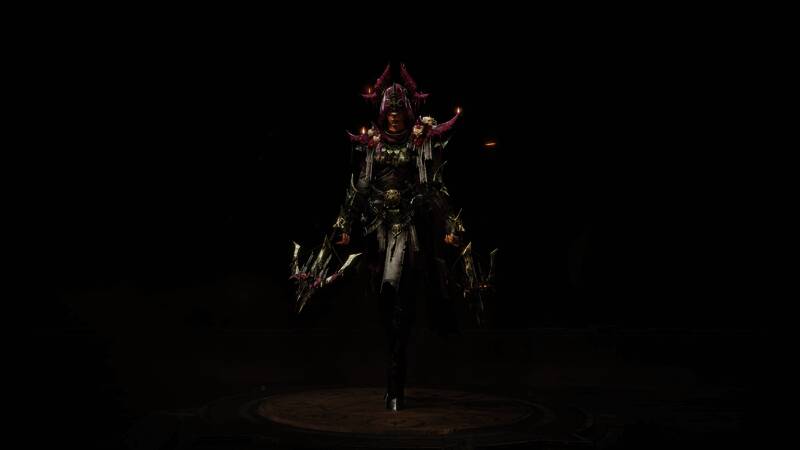 《暗黑破坏神：不朽》猎魔人角色寂言司祭时装展示