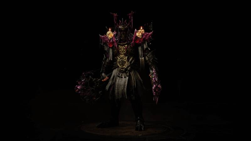 《暗黑破坏神：不朽》野蛮人角色寂言司祭时装展示