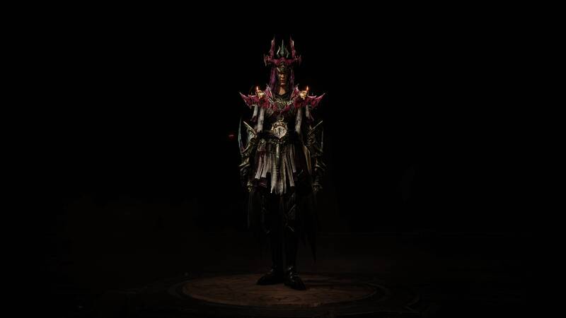 《暗黑破坏神：不朽》雾刃角色寂言司祭时装展示