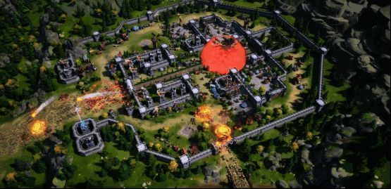 《龙石战争》战场画面1