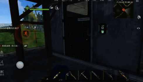 废弃仓库内场景图片