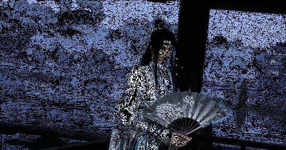 侠客举扇的动图示例