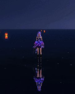 《逆水寒》中严莉莉联动时装画面