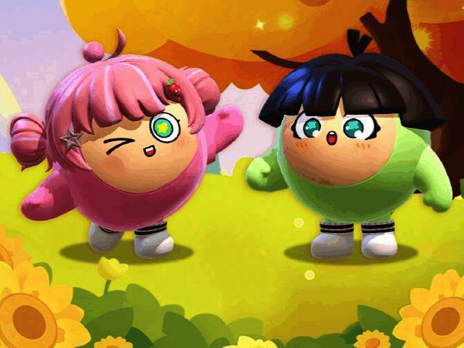 《蛋仔派对》碰碰运气活动奖励发型展示