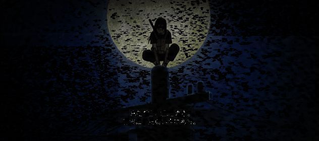 宇智波鼬觉醒万花筒写轮眼的画面