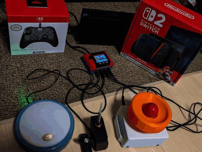 残障专用手柄细节展示