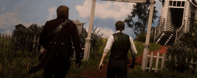 《荒野大镖客2》相关游戏画面