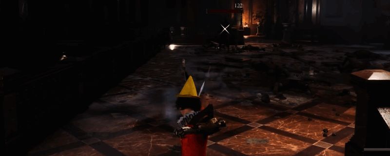 游戏内展示弓箭攻击特效的画面,角色拉弓射箭,箭矢带有光芒效果