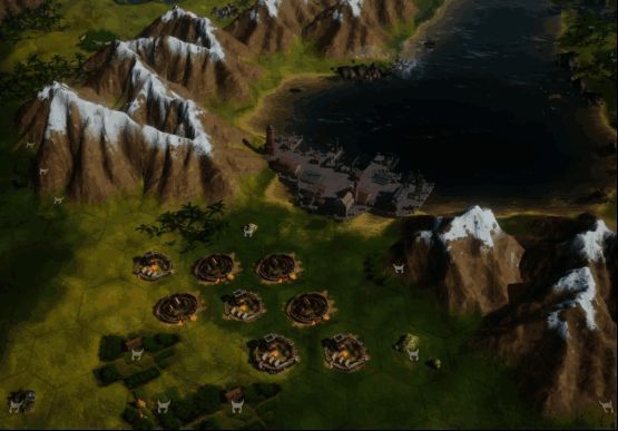 玩家在海上关隘驻扎海军,展开激烈攻防战