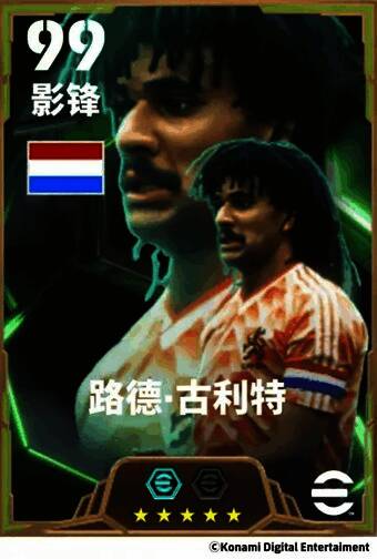 古利特游戏形象展示，展现其全能球员特点