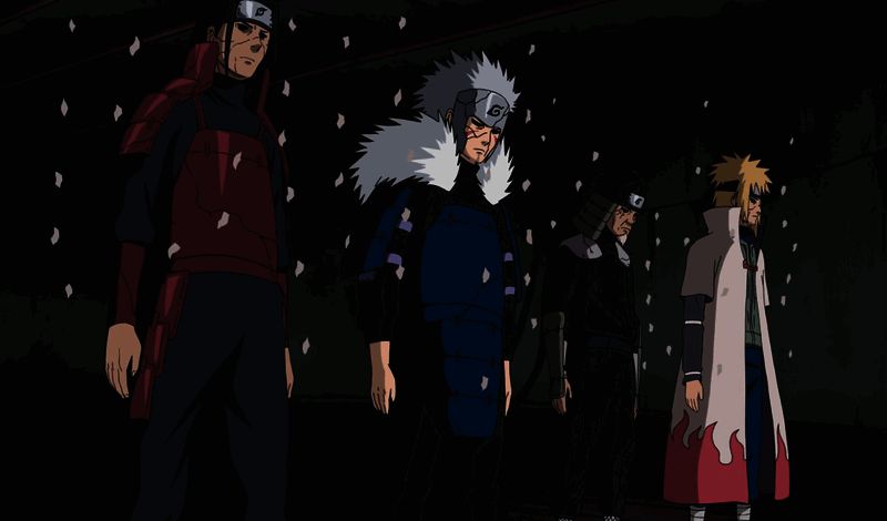 大蛇丸使用奥义画面，展现八岐之术的震撼场景