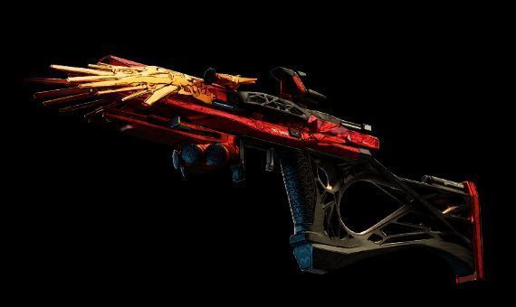 代达洛斯系列武器设计图，突显其精准与稳定特性