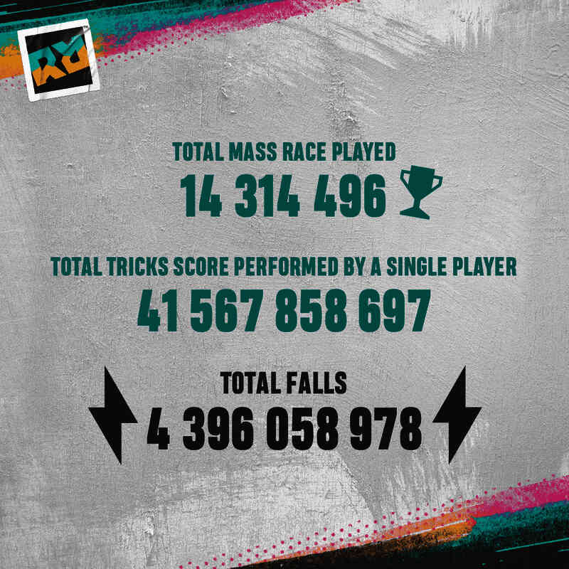 多人在线竞速模式画面，多名玩家角色在山地赛道上激烈比拼