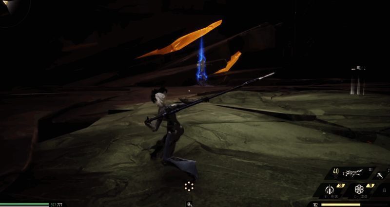 双刀战斗场景，展现连招与闪避结合的实战画面