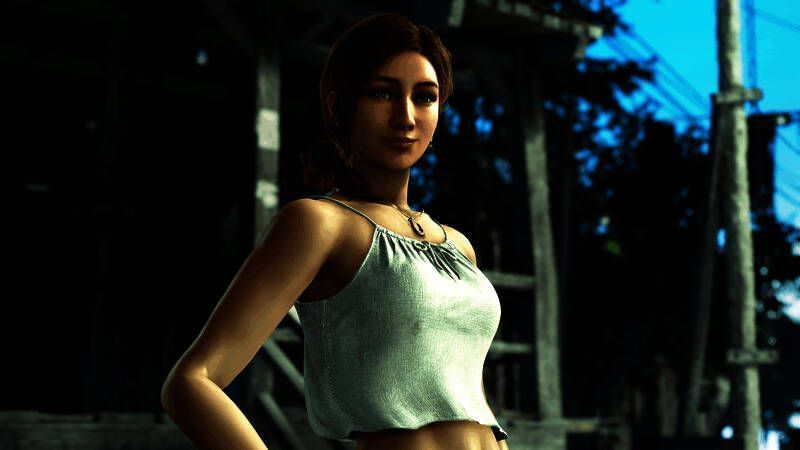 莫阿娜在酒馆吧台忙碌,笑容可掬地招待客人