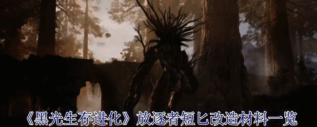 《黑光生存进化》游戏封面风格黑暗神秘，展现生存与进化的主题