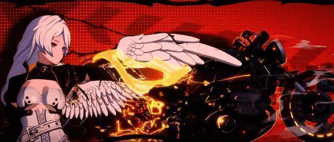 哈尼亚技能释放瞬间,摩托车化作一道闪光,前方敌人被击飞