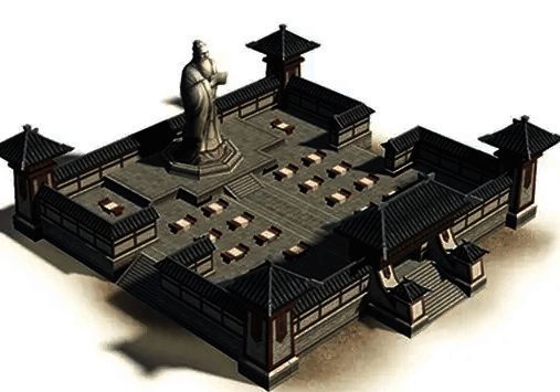 书院据点释放士气削减特效场景