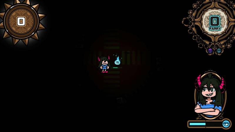 游戏战斗场景，角色释放全屏清怪大招特效