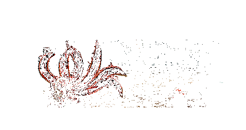 六尾鸣人施展二技能三段终结技的震撼画面