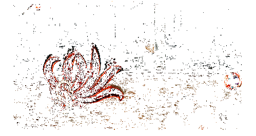 六尾鸣人施展组合技的华丽连招画面