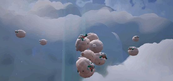 玩家操控角色在岩缝间锁定花芽蟹的瞬间