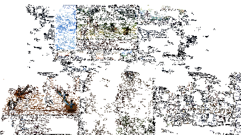 GIF动图展示佣兵自动战斗场景，角色释放技能连续击倒敌人