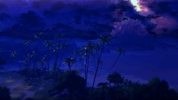 游戏截图展示黄昏下的草原，光影效果逼真